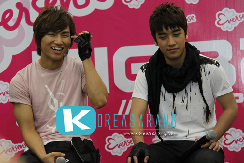 BIGBANG in Thailand 09-09-10 (Eversense Press Conference): Dae Sung,