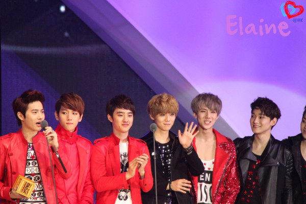 [Pic] 121130 EXO at MAMA 2012  