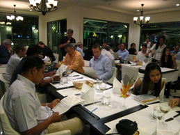 Wine dinner Davinci
