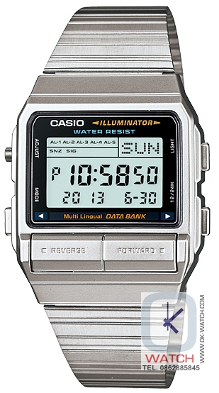 นาฬิกา Casio Data Bank รุ่น DB-380-1A