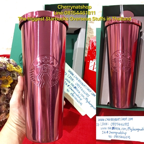 แก้วเก็บเย็นขนาดใหญ่ที่สุด24ozStarbucksUSA,#Cherrynatshopขายแก้วสตาร์บัคส์ต่างประเทศร้านใหญ่ที่สุดในไทย