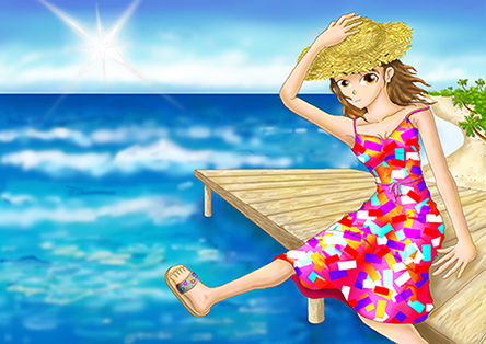 รับวาดรูป digital painting