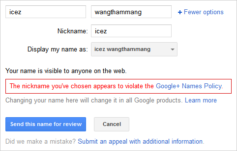 ชื่อเล่นเราจริงๆ ก็ใช้ไม่ได้ จะให้เอาไงวะครับ cc @TonAwe หงุดหงิดครับ