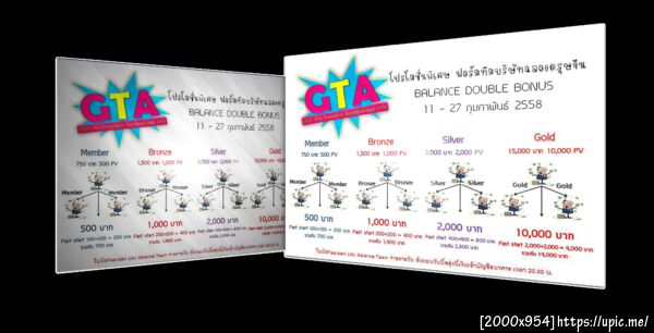 เปลี่ยนเงินร้อยให้กลายเป็นเงินแสนกับ งานออนไลน์ GTA INTER ทำงานง่ายๆ !! แค่สมัครและบอกต่อรอรับรายได้สูงสุด 500-150,000 บาท/วัน  สมัครแล้วมีดีอะไรและได้อะไรบ้าง !! - ค่าเเสนถูกเพียง 750 บาท - ได้รับสินค้า 1 ชิ้นโดยไม่เสียค่าสมัครฟรี - แค่บอกต่อรับรายได้แนะนำ 200/คน - รับรายได้จับคู่ทีมอีก 500 บาท - รับรายได้จับคู่+แนะนำรวม 900 บาท - รับระบบเติมเงินออนไลน์ฟรี - ขายหรือไม่ขายก็ได้รับรายได้ทั้งหมด - เสียค่าสมัครครั้งเดียวตลอดชีพ - มีสิทธิรับของรางวัลมากมายจากบริษัท - มีโปรโมชั่นท่องเที่ยวฟรีต่างประเทศทุกปี  Line : titlecabnet Tel : 099-859-9245  ศึกษาข้อมูลเพิ่มเติมได้ที่ http://j.mp/team24rich