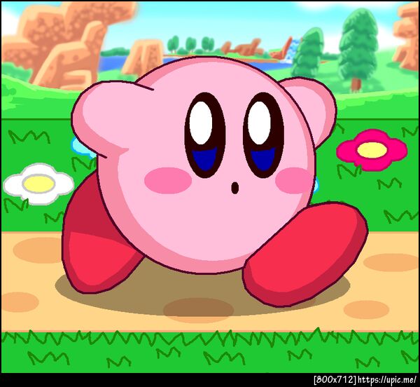 Kirby Running 3 (SSB4 Colors)