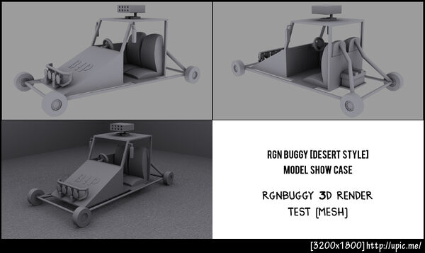RGN Buggy: Render Showcase [Object only]