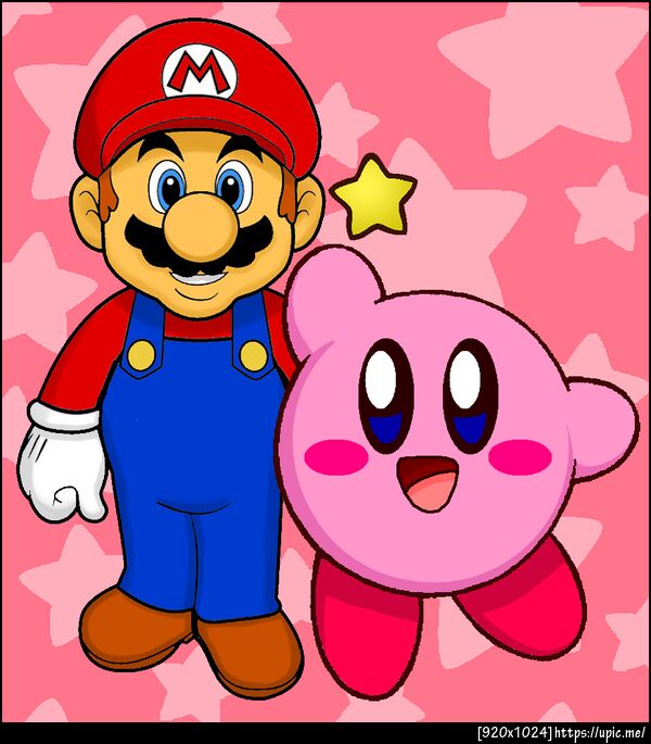 Mario and Kirby