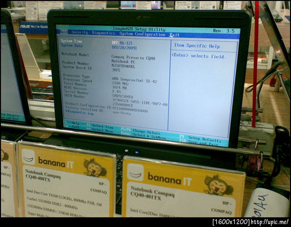 How to show the spec directly