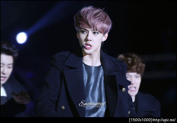 [Pic] 121231 Sehun at MBC Gayo Daejun [Enchanted] 5P