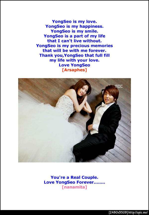 500th day of YongSeo with Our impression, by YongSeo ThaiLand #yongseo500 