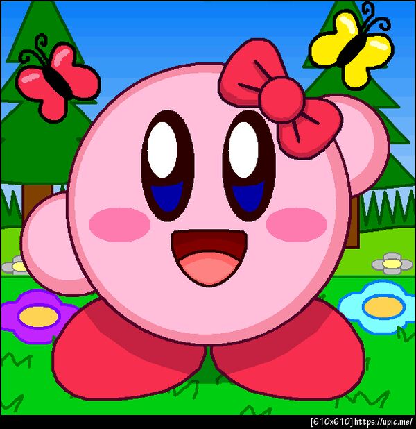 Kawaii Kirby 2A (SSB4 Colors)