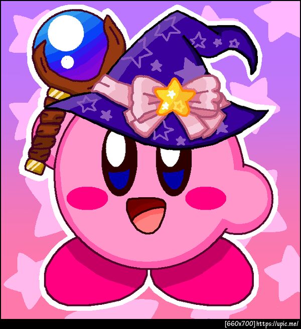 Mage Beam Kirby