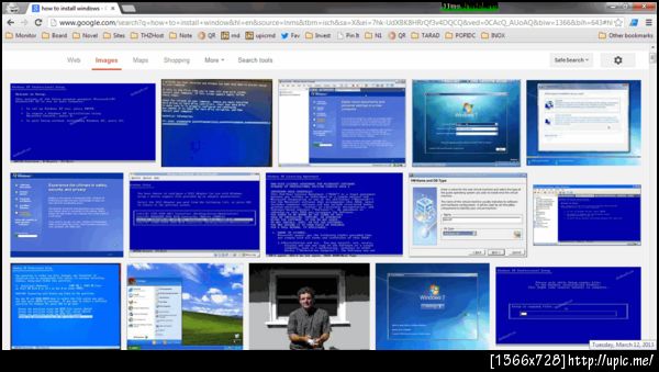การหาวิธีติดตั้งหน้าต่างในกูเกิลเป็นเรื่องยาก... มาก...