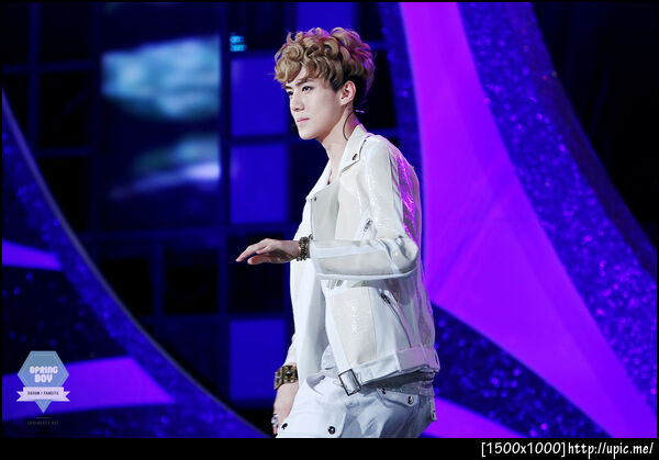 [Pic] 121119 Sehun @ Korean Popular Culture & Arts Awards Ceremony [SPRING BOY] 10P 