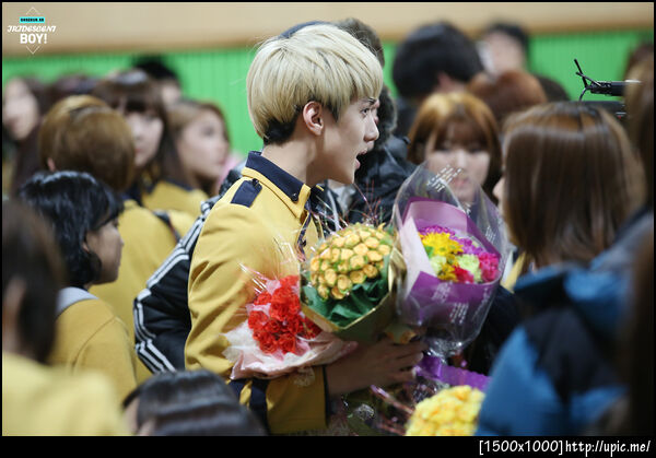 [Pic] 130207 Sehun - SOPA Graduation [IRIDESCENT BOY] 32P