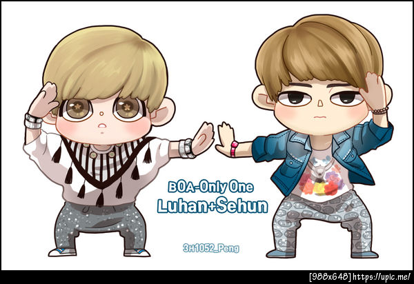 [FanArt] Sehun and Luhan - Only one [Cr: 3H1052_Peng] 1P