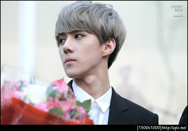 [Pic] 121202 Sehun at Red Cross Youth [Hyper Beat] 45P