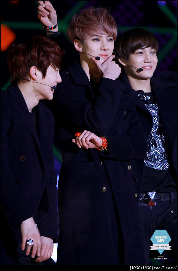 [Pic] 121231 Sehun at MBC Gayo Daejun [SPRING BOY] 26P