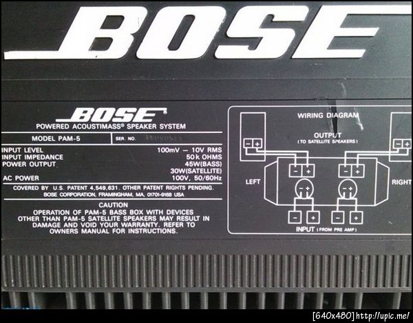 Bose PAM-5