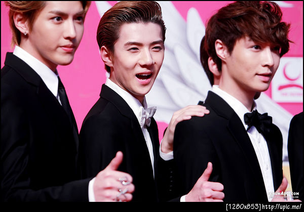 [Pic] 120917 Sehun @ Mengniu Music Award [SEHUNA]