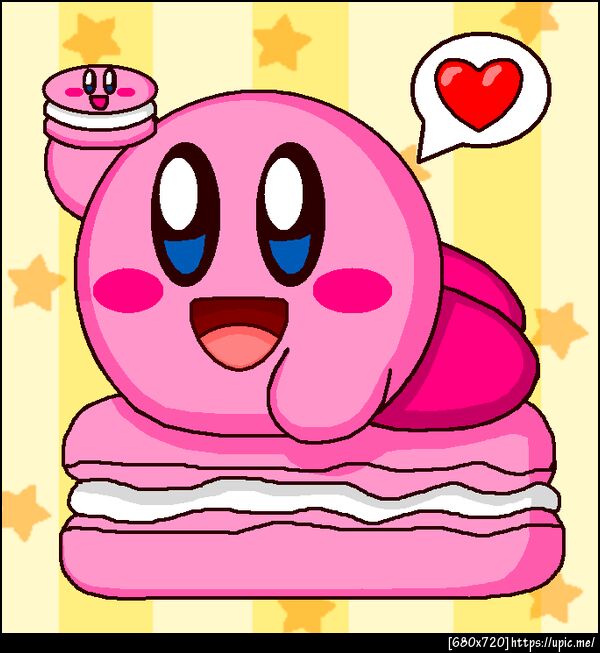 Macaron Kirby
