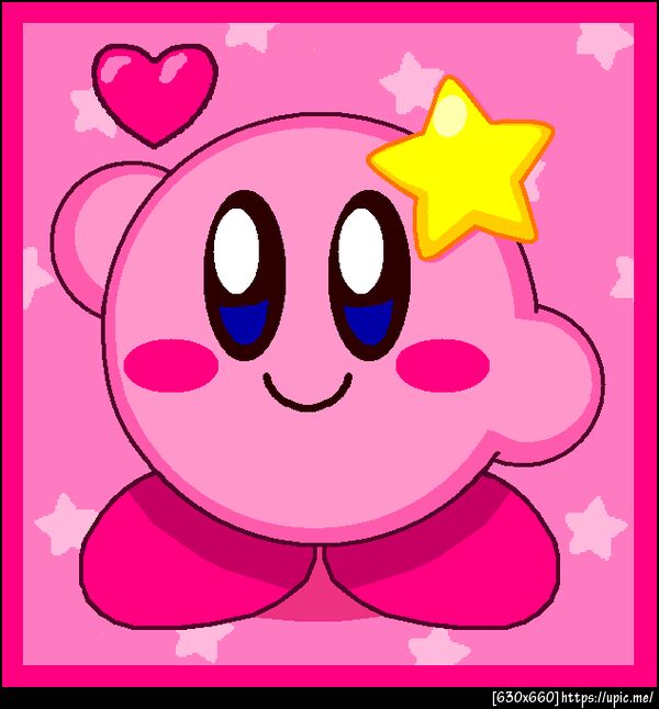 Kirby Have Star Hair Clip