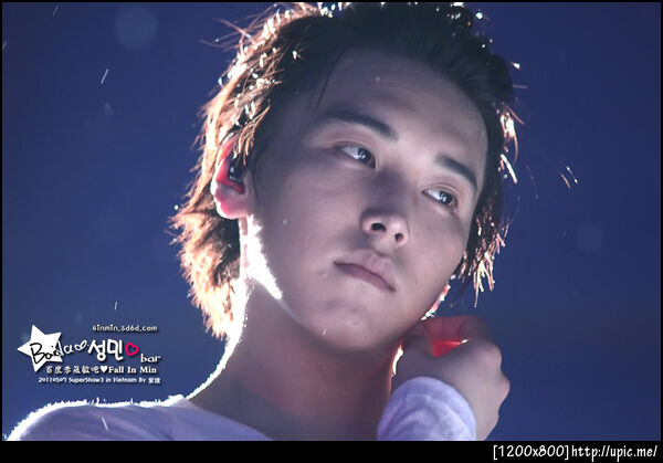 110507 Sungmin SSlll in Vietnam cr:바이두 이성민 바 Fall In Min All RightsReserved