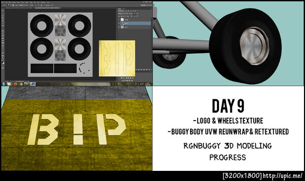 RGN Buggy: Behind the 3D Modeling Day 9