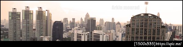 Sukhumvit and Ratchadamri Skyline