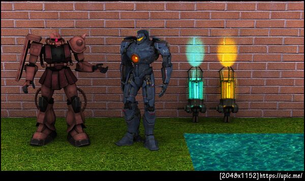 3ds Max Global illumination render test