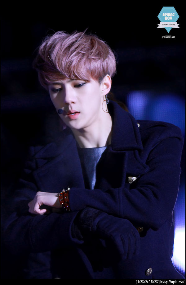[Pic] 121231 Sehun at MBC Gayo Daejun [SPRING BOY] 26P