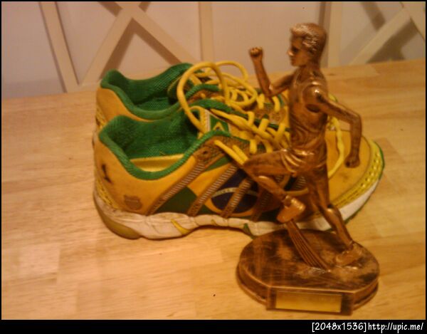 @kswiss 35 mile trail shoes. winner: )