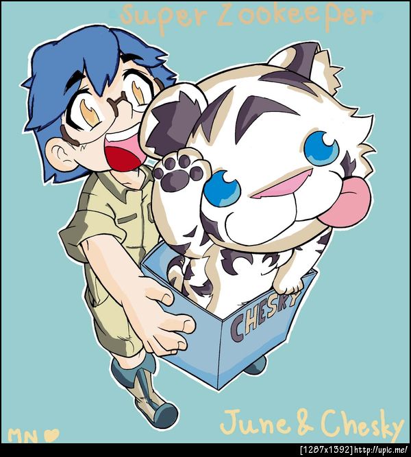 ลงสีsuper zookeeper ค่ะ มีคนให้ลงสีในเว็บค่ะ เลยเอามาลง สวยไม่สวยก็อย่าว่ากันนะคะ