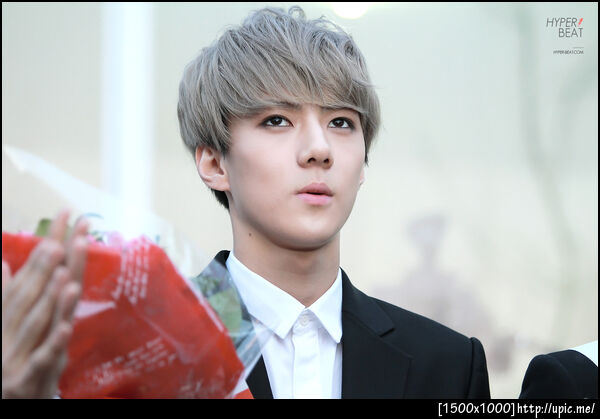 [Pic] 121202 Sehun at Red Cross Youth [Hyper Beat] 45P