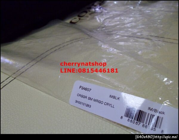 Cherrynatshopขายcoachแแท้ มีรหัสสิค้าตรงกันทั้งที่ป้ายTag,Codeที่ติดถุงพลาสติกcoachตรวจสอบได้ค่ะCherrynatshopเชื่อมั่นได้แท้แน่นอน