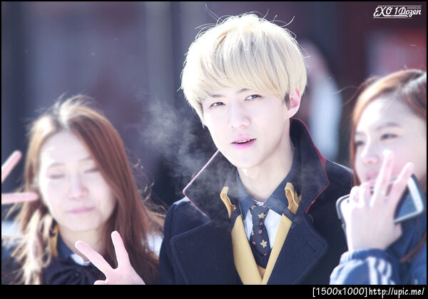 [Pic] 130207 Sehun - SOPA Graduation [EXO1DOZEN] 4P