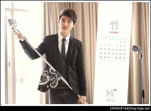 [Pic Scan] EXO 2013 Calendar It's Show Time #D.O [Scaned by : kaibaby0114的分] 29P