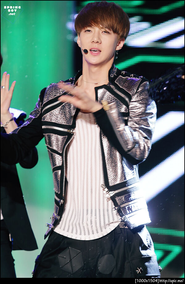 [Pic] 120613 Sehun @ Cheongju KBS Happy concert [SPRING BOY] 7P