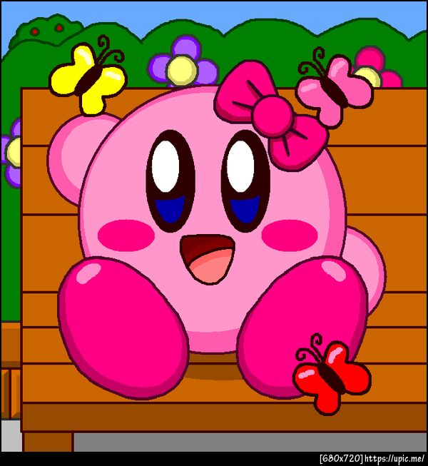 Bow Kirby Sitting