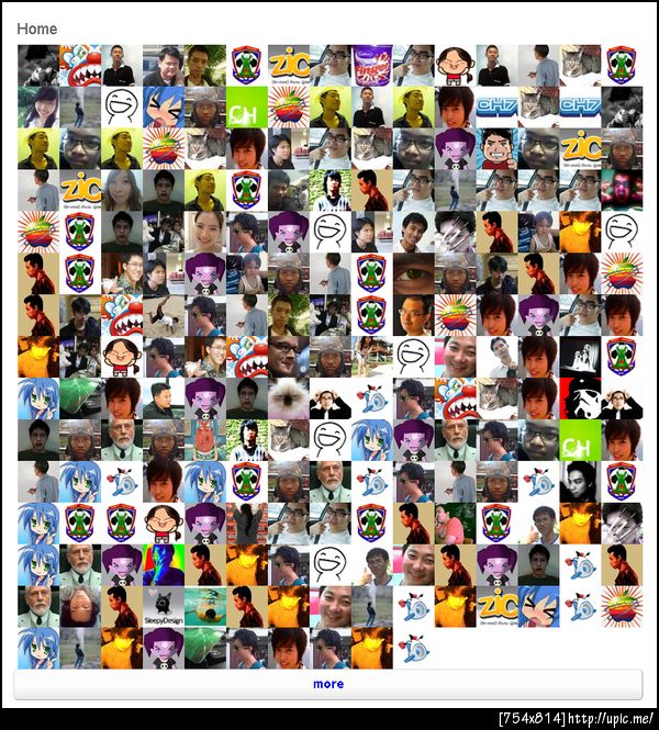 My Twitter Timeline Mosaic with Firefox+Stylish
