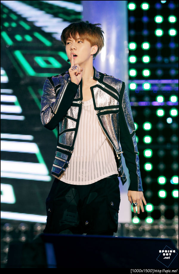 [Pic] 120613 Sehun @ Cheongju KBS Happy concert [SPRING BOY] 7P