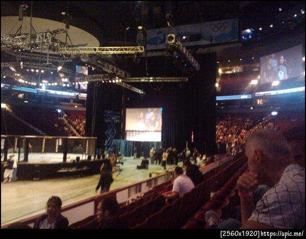 backstage @ufc weigh ins. looking forward to drinking then eating...a lot