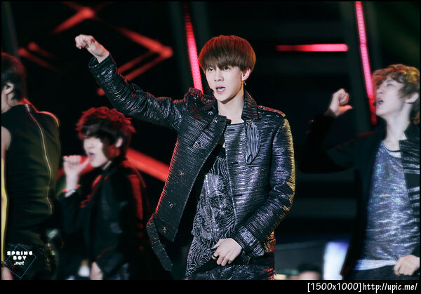 [Pic] 120627 Sehun @ Beautiful Concert [SPRING BOY] 7P