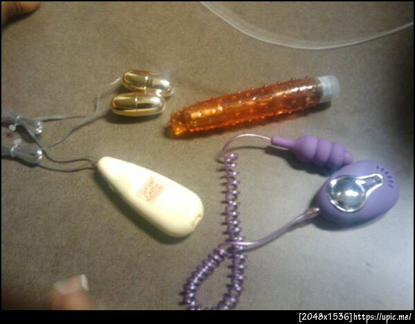 my toys i luv em . i dont need no man my toys take care of me CREAM