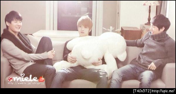 สุดท้ายหมีก็อยู่กะแจ ฮ่าๆ