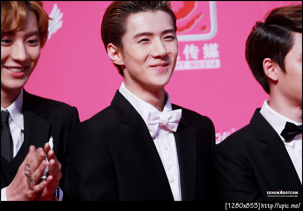 [Pic] 120917 Sehun @ Mengniu Music Award [SEHUNA]