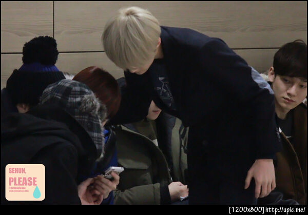 [Pic] 130116 Sehun - ICN Airport [Sehun Please] 5P
