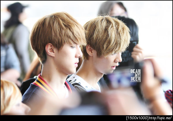 [Pic] 120923 Luhan and Sehun @ Incheon Airport [Dear My Deer] 7P