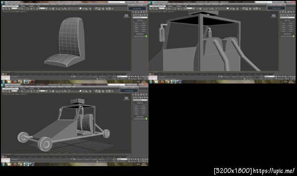 RGN Buggy: Behind the 3D Modeling Day 4