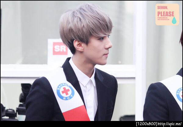 [Pic] 121202 Sehun - Red Cross Youth [Sehun Please] 6P  